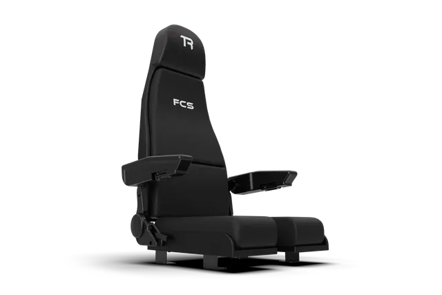 Trak Racer TR80S siège FCS simulateur vol simili cuir seul