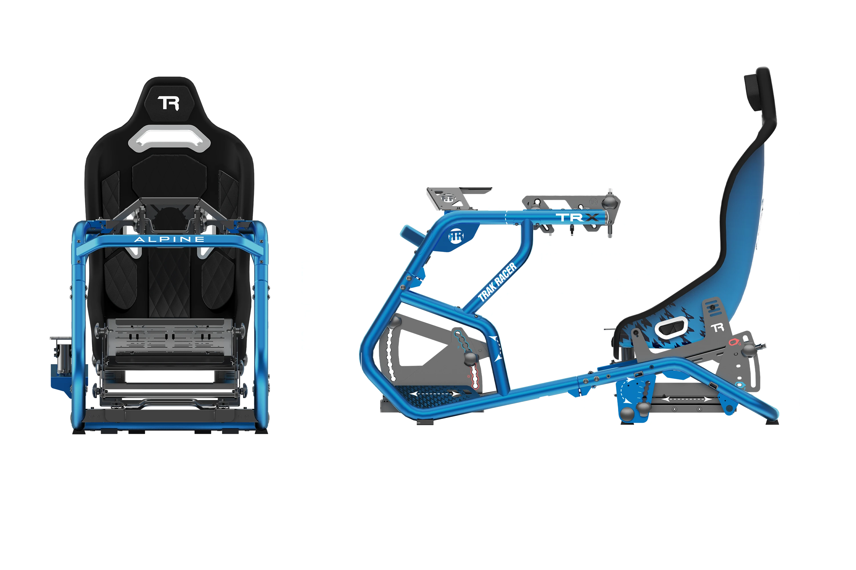 Trak Racer TRX Alpine Racing TRX V2 cockpit simracing
