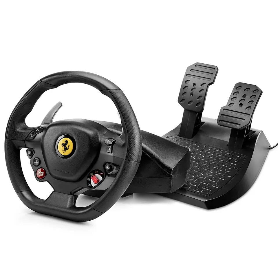 Thrustmaster T80 Ferrari 488 GTB volant course 28 cm PS4 PC