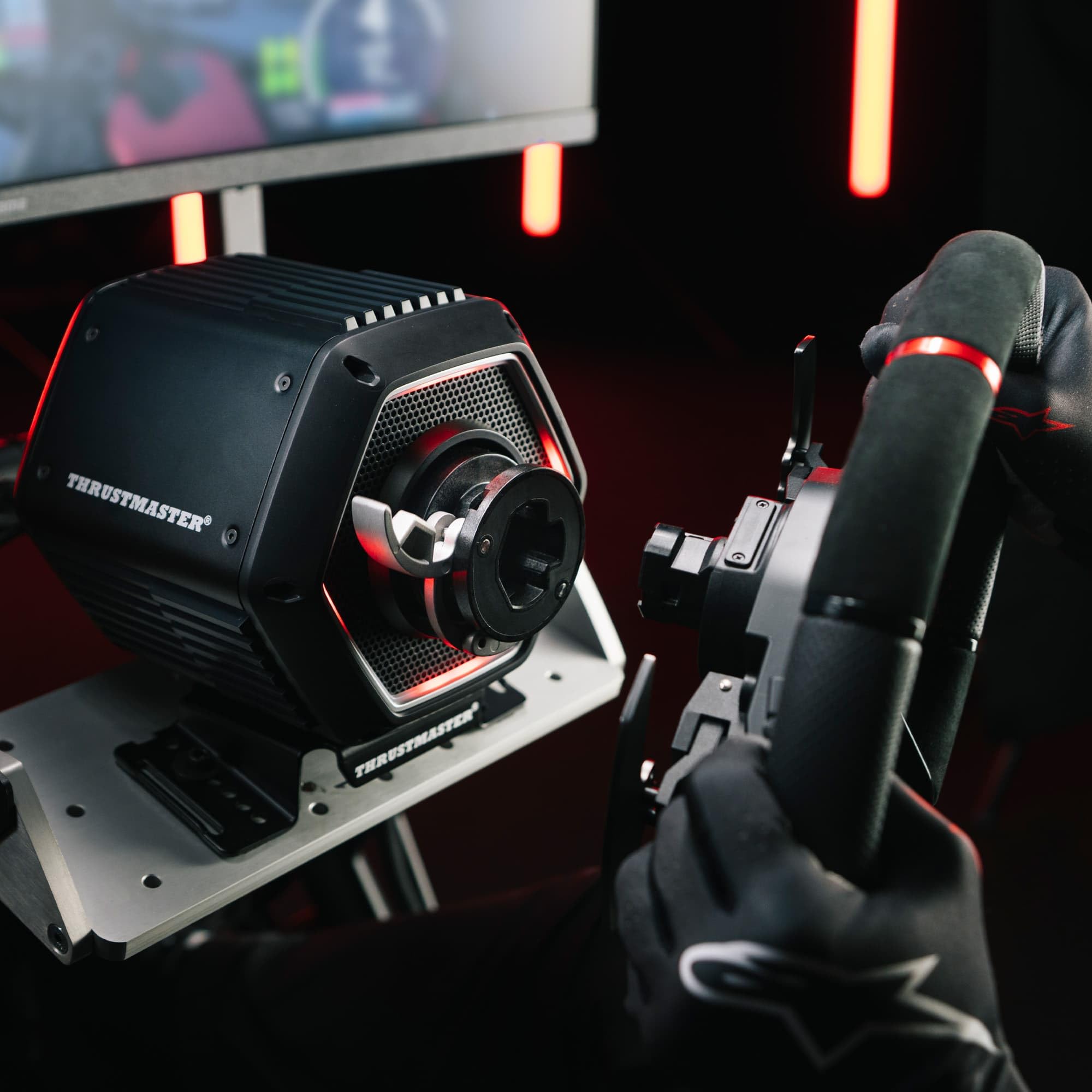 Thrustmaster T818 Ferrari 488 GT3 volant direct drive PC