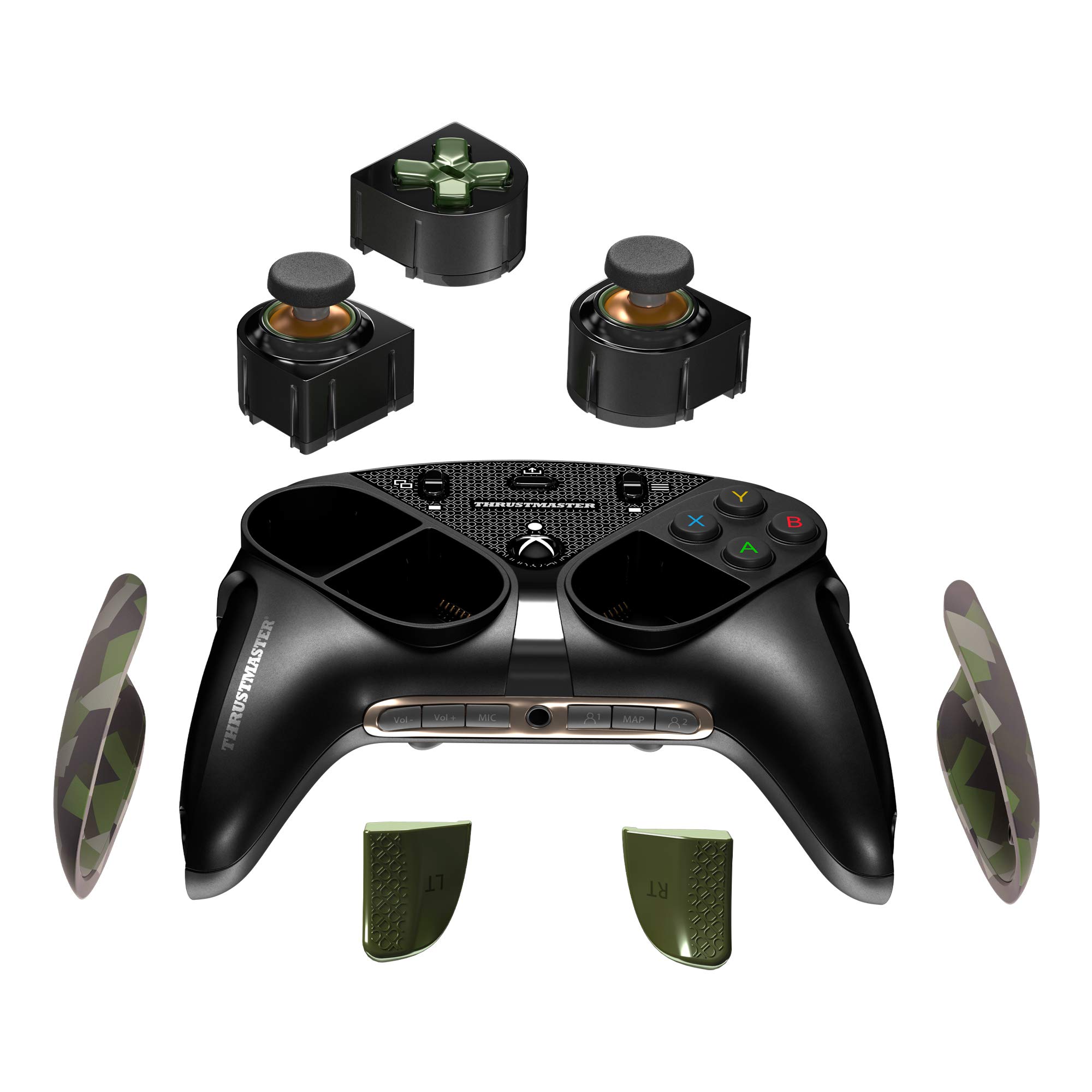 Thrustmaster eSwap X Green Color Pack modules manette vert