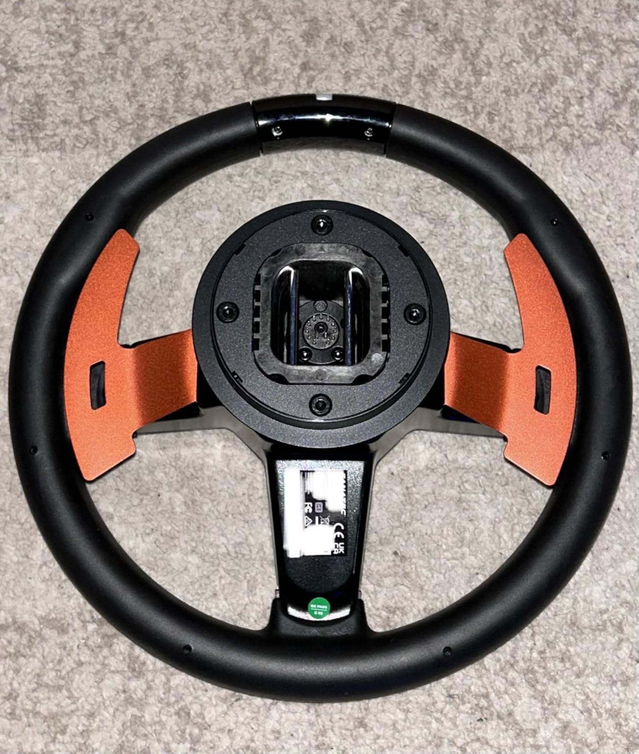 Fanatec CSL BMW volant 300mm caoutchouc LED