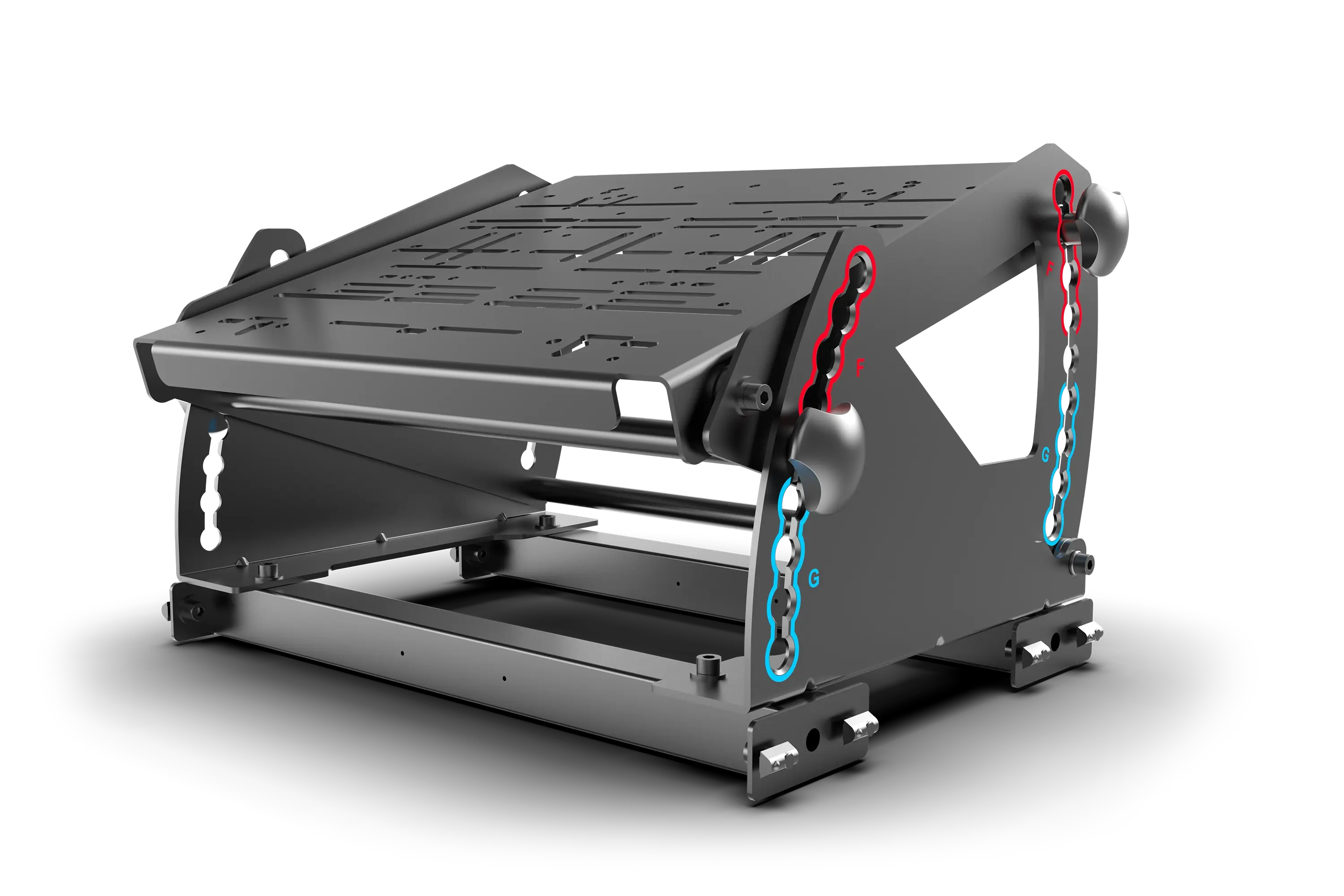 Trak Racer TR80S support pédales Formula GT sans outils
