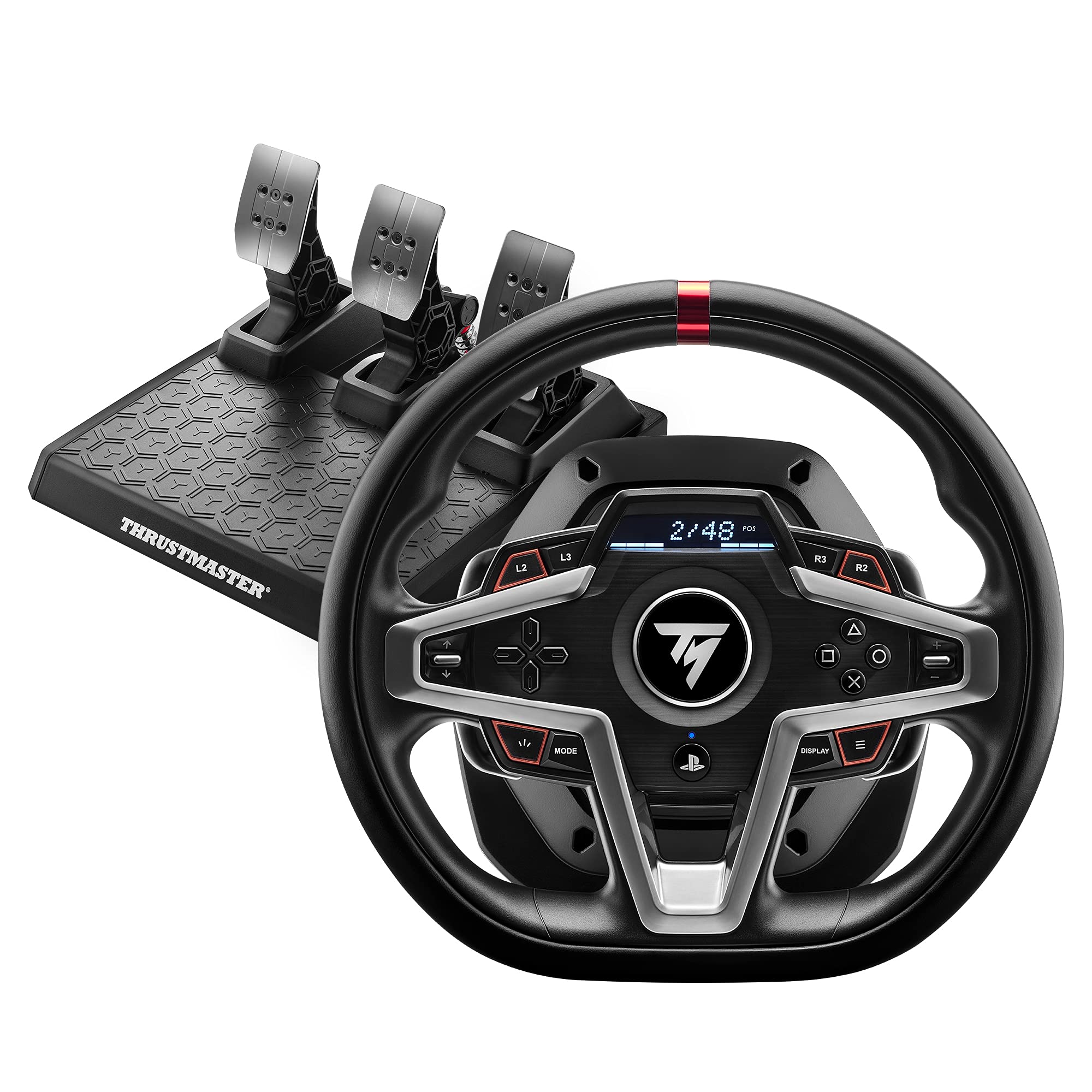 Thrustmaster T248 volant retour de force + pédales magnétiques PS5 PC