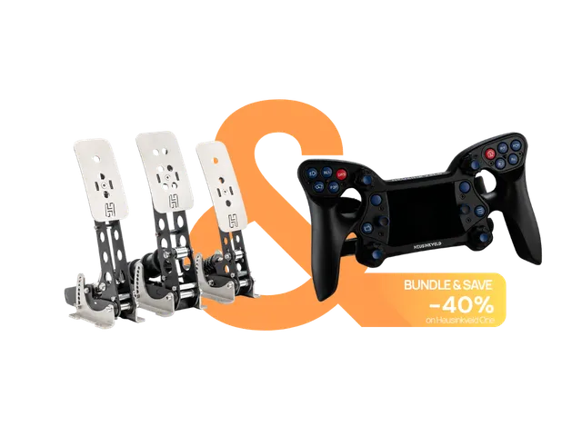 Heusinkveld Sim Pedals Sprint pédalier 3 pédales load cell acier
