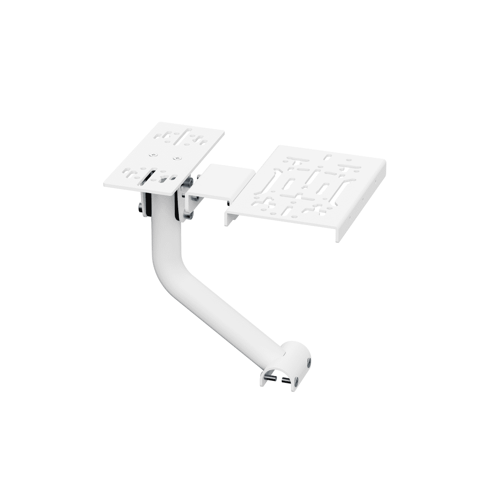 Oplite Nitrokart V2 support levier vitesse blanc acier