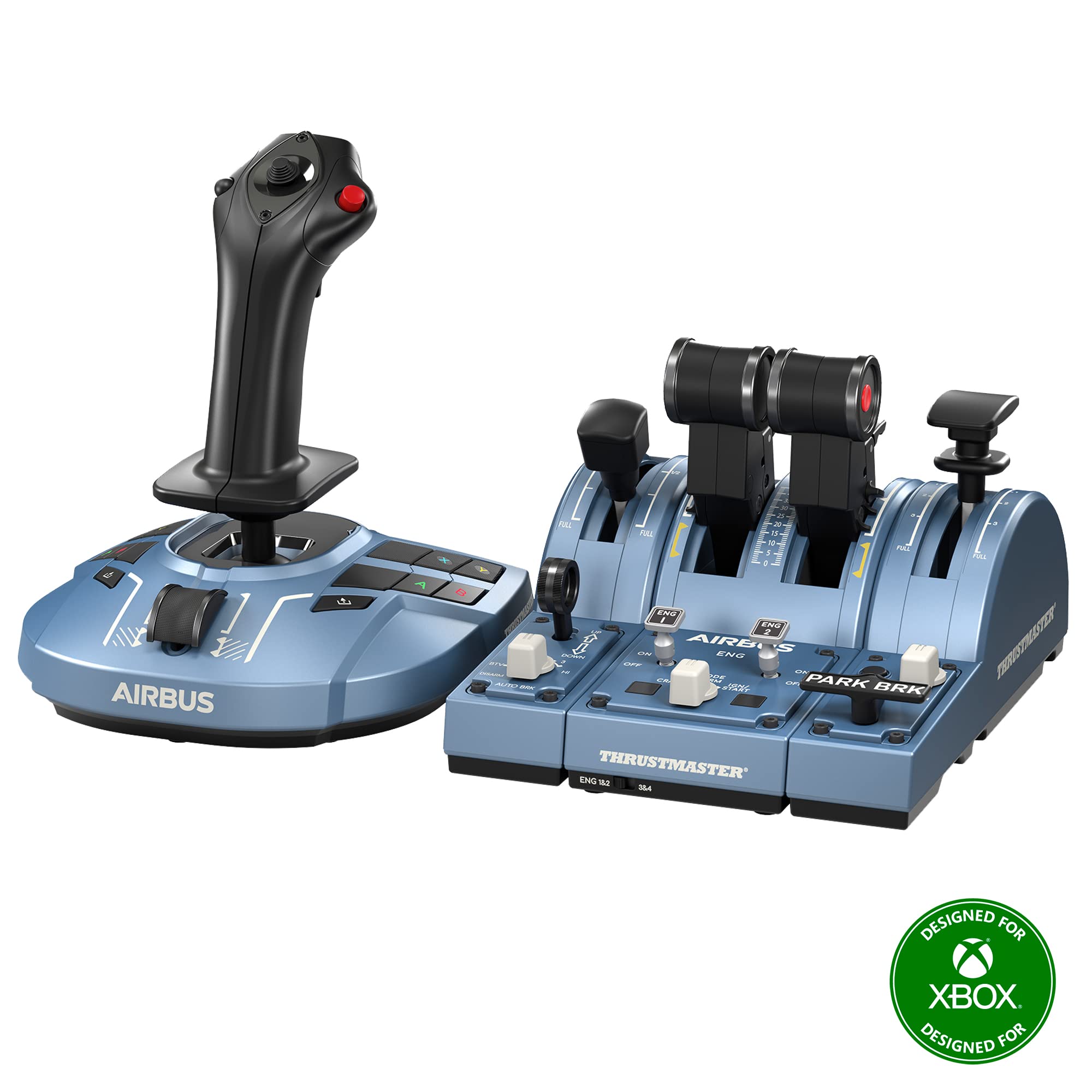 Thrustmaster TCA Captain Pack X Airbus joystick + quadrant Xbox PC