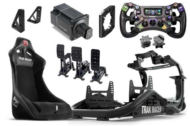 Trak Racer TR8 Cockpit Baquet + Volant 25Nm + Pédalier