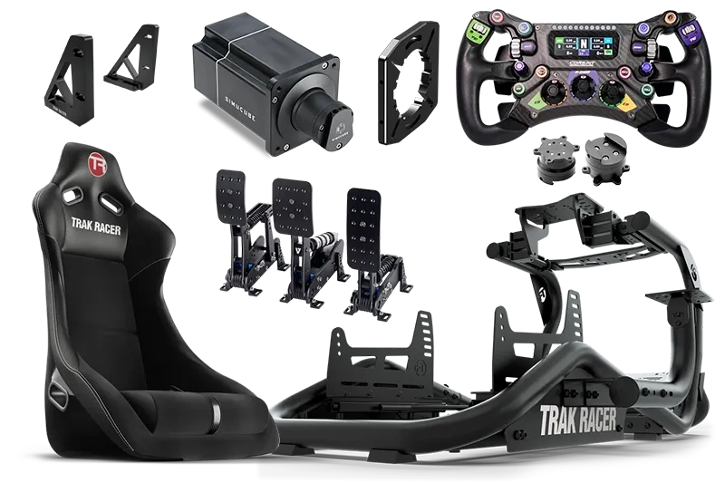 Trak Racer TR8 Cockpit Baquet + Volant 25Nm + Pédalier