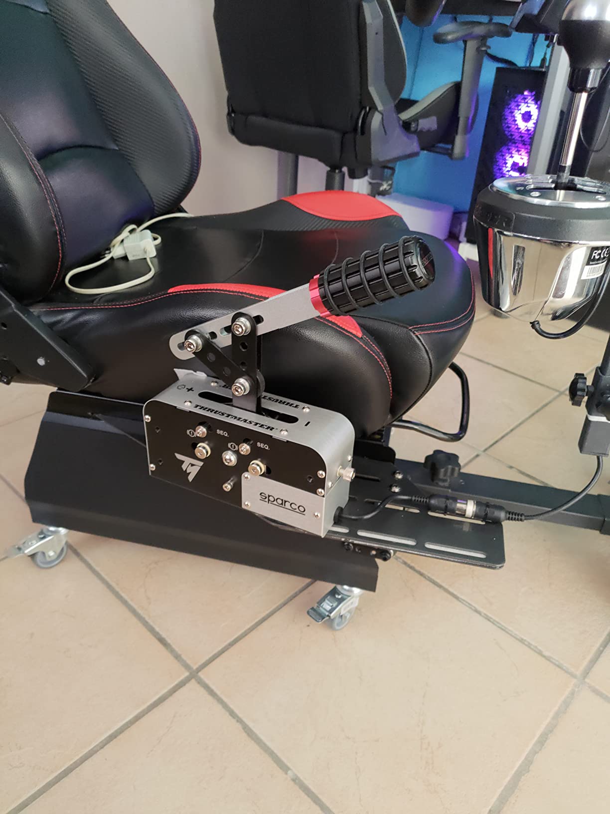 Thrustmaster TSS Handbrake Sparco Mod+ frein à main PC/PS/Xbox