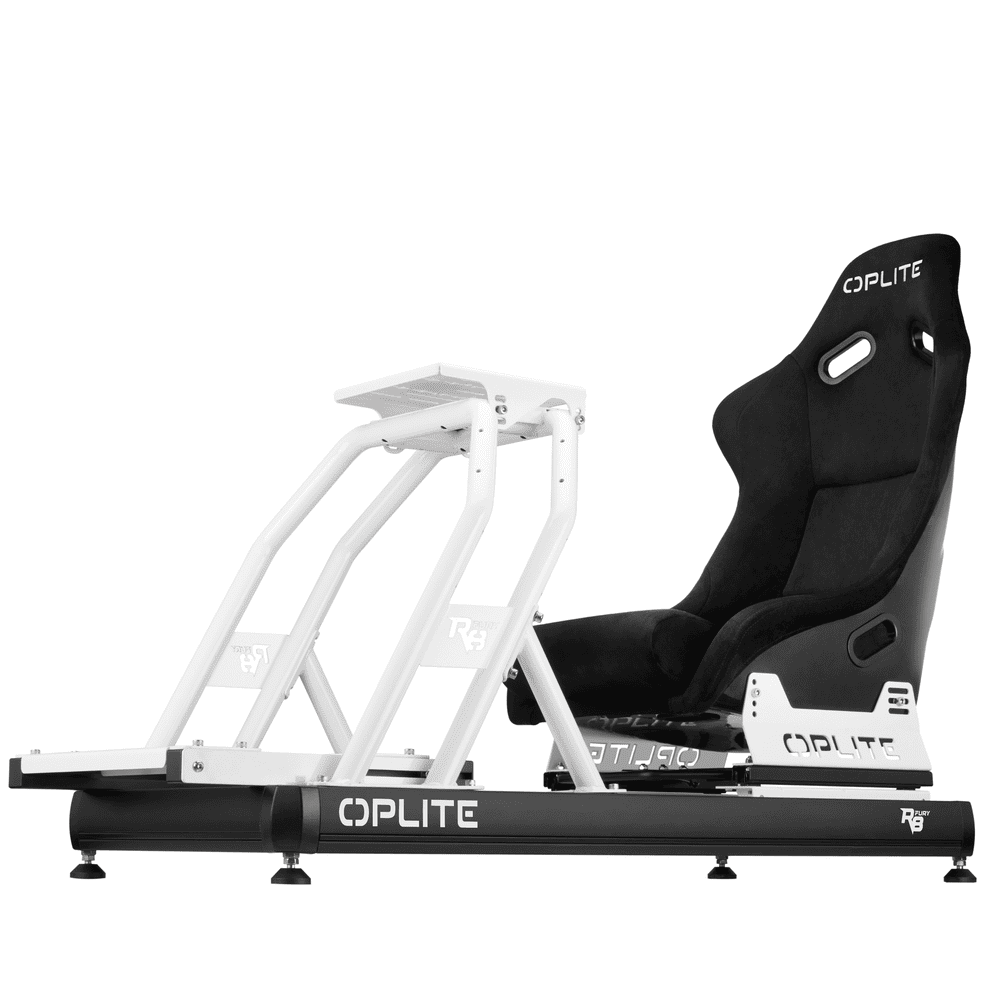 OPLITE R8 Fury cockpit blanc baquet Direct Drive