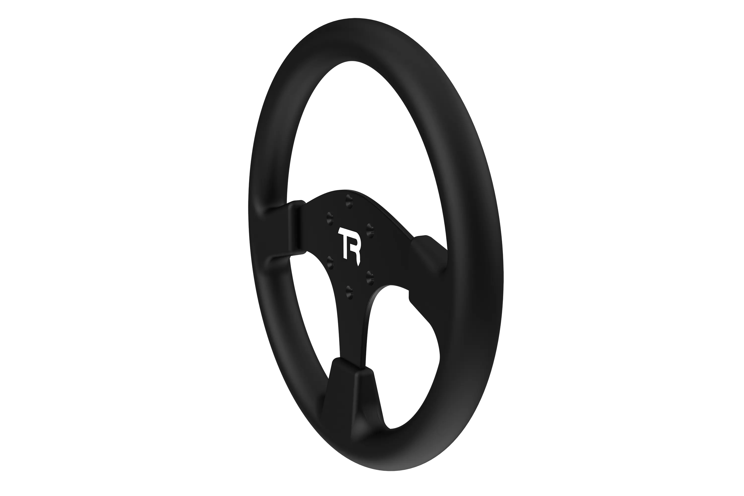 Trak Racer TR80S Volant Rond 330mm Alu Silicone