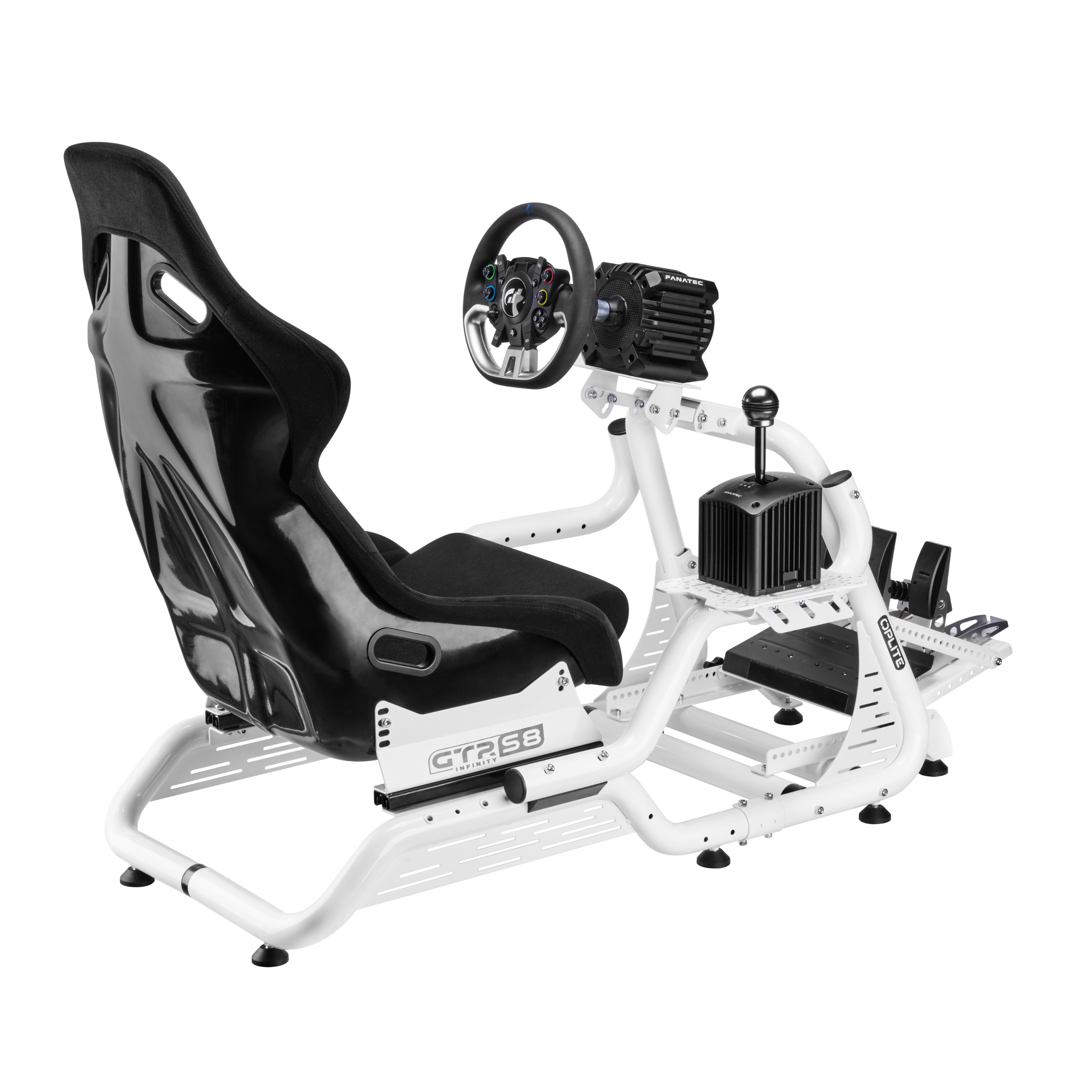 OPLITE Holder support simracing flightsim blanc White
