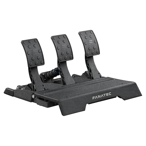 Fanatec CSL Elite V2 pédalier 3 pédales load cell 90 kg