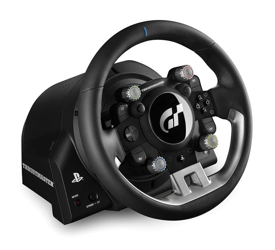 Thrustmaster T-GT volant retour de force PS4 PC cuir
