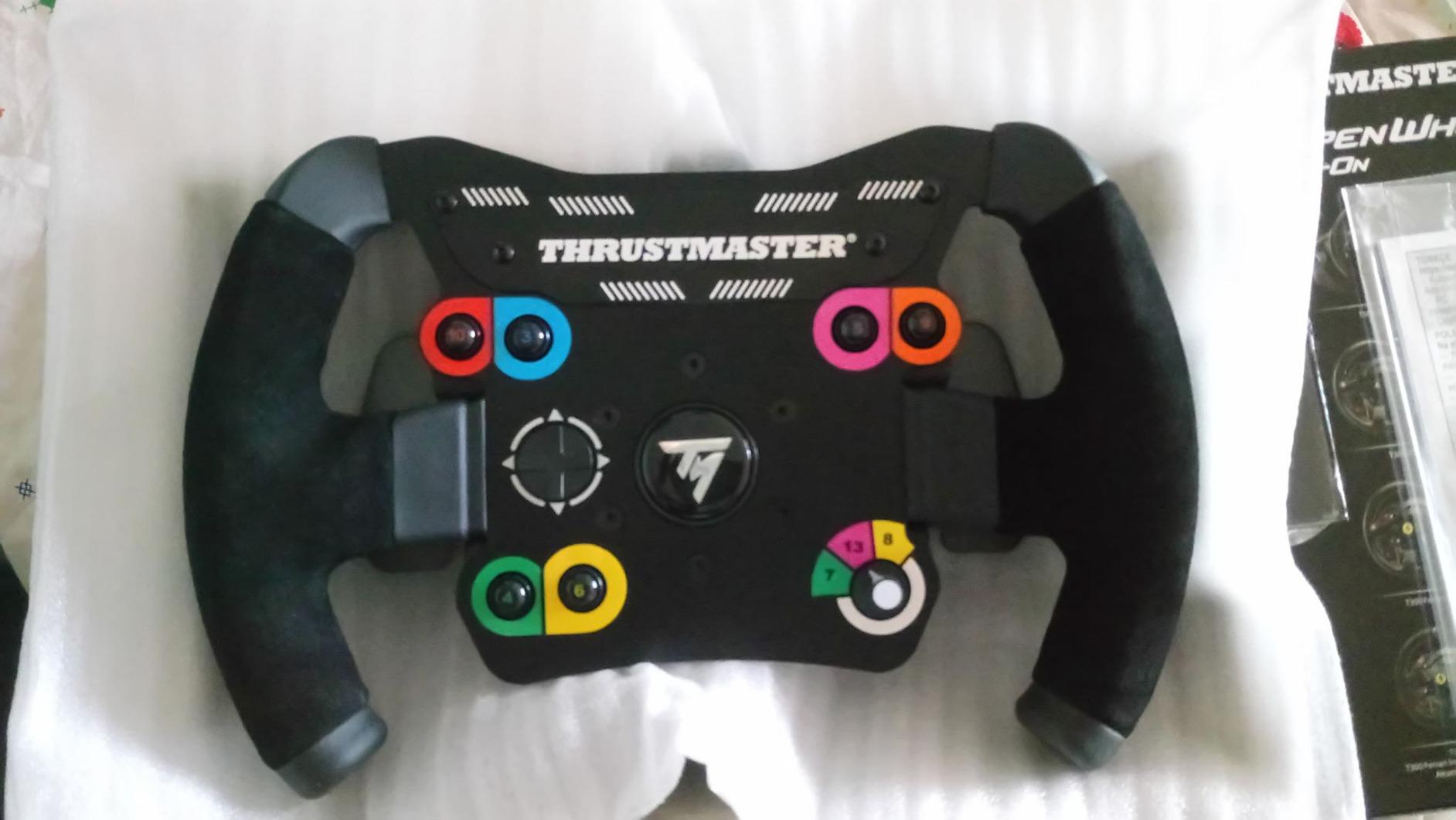 Thrustmaster TM Open Wheel Add-On volant F1 suède PC