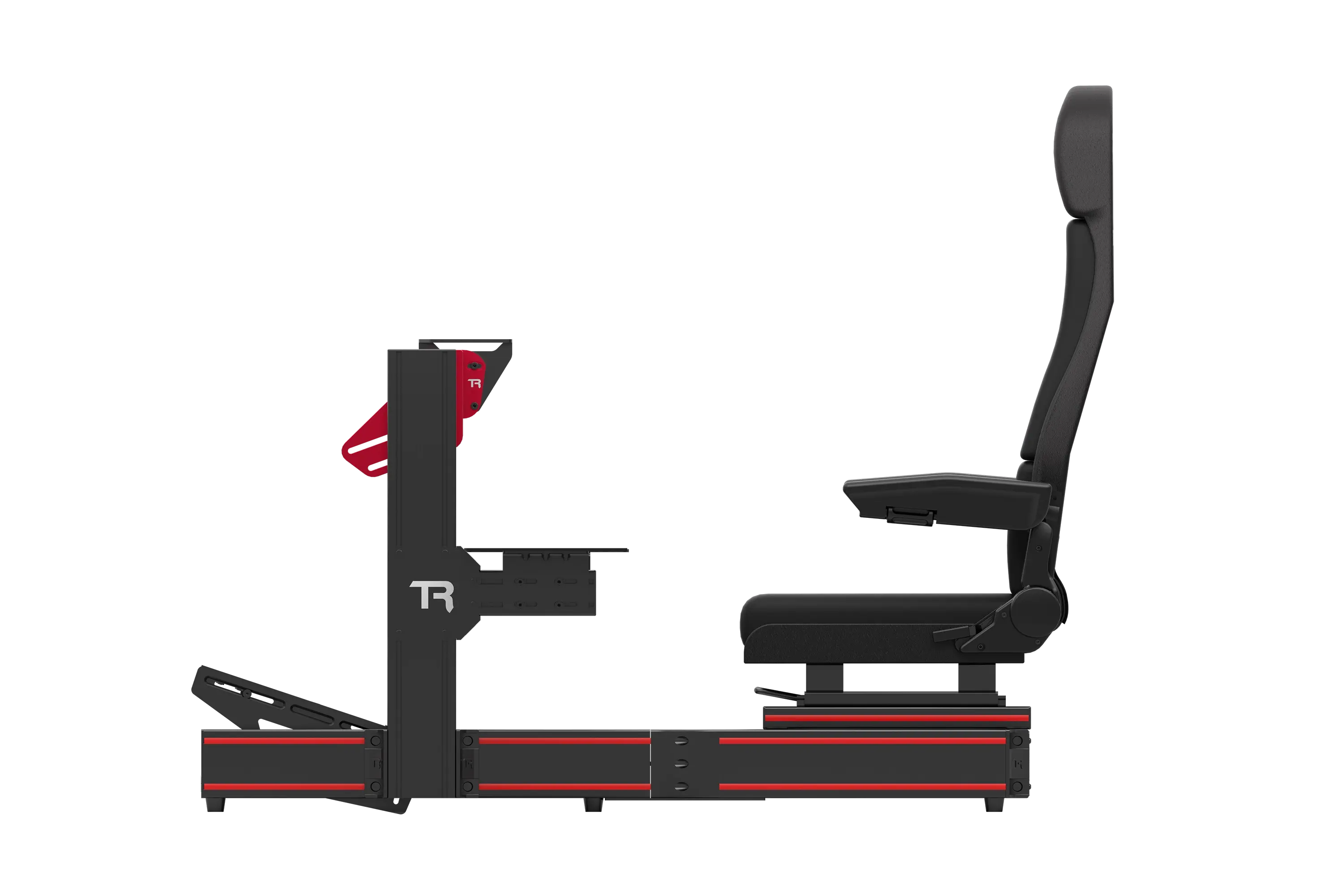 Trak Racer TR120S cockpit flight + siège vol alu