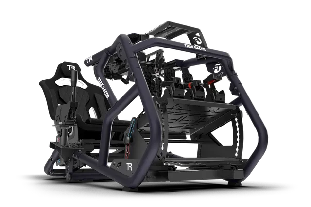 Trak Racer TRX V2 cockpit simulateur bleu Bull