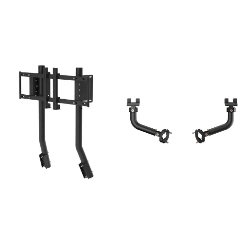 OPLITE Bundle GTR S8 Monitor Stand + ScreenLock Pro Noir