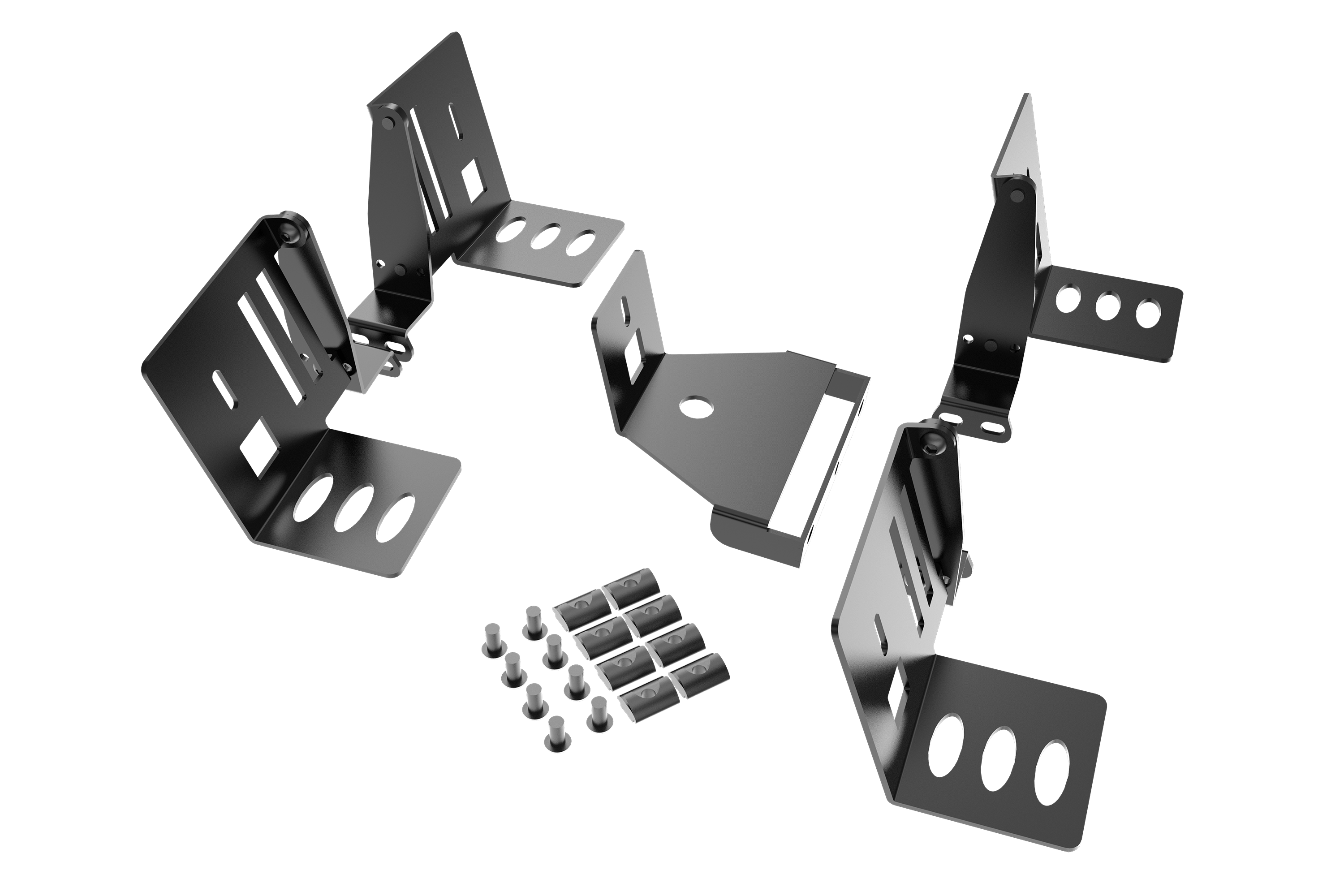 Trak Racer TR80S Kit 5 Supports Enceintes Rig Alu