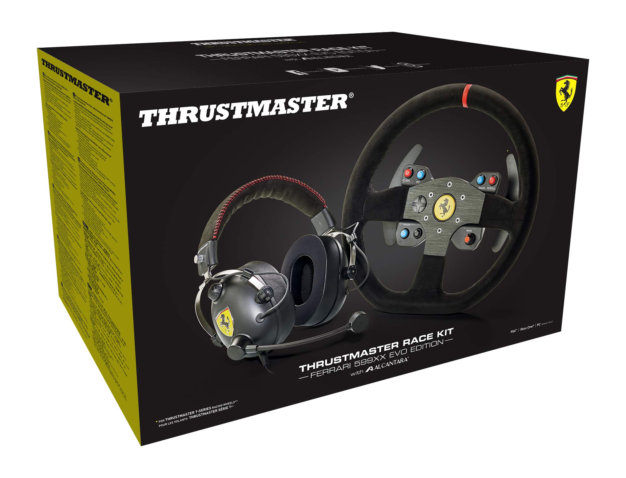 Thrustmaster Ferrari 599XX EVO volant + casque T.Racing GT