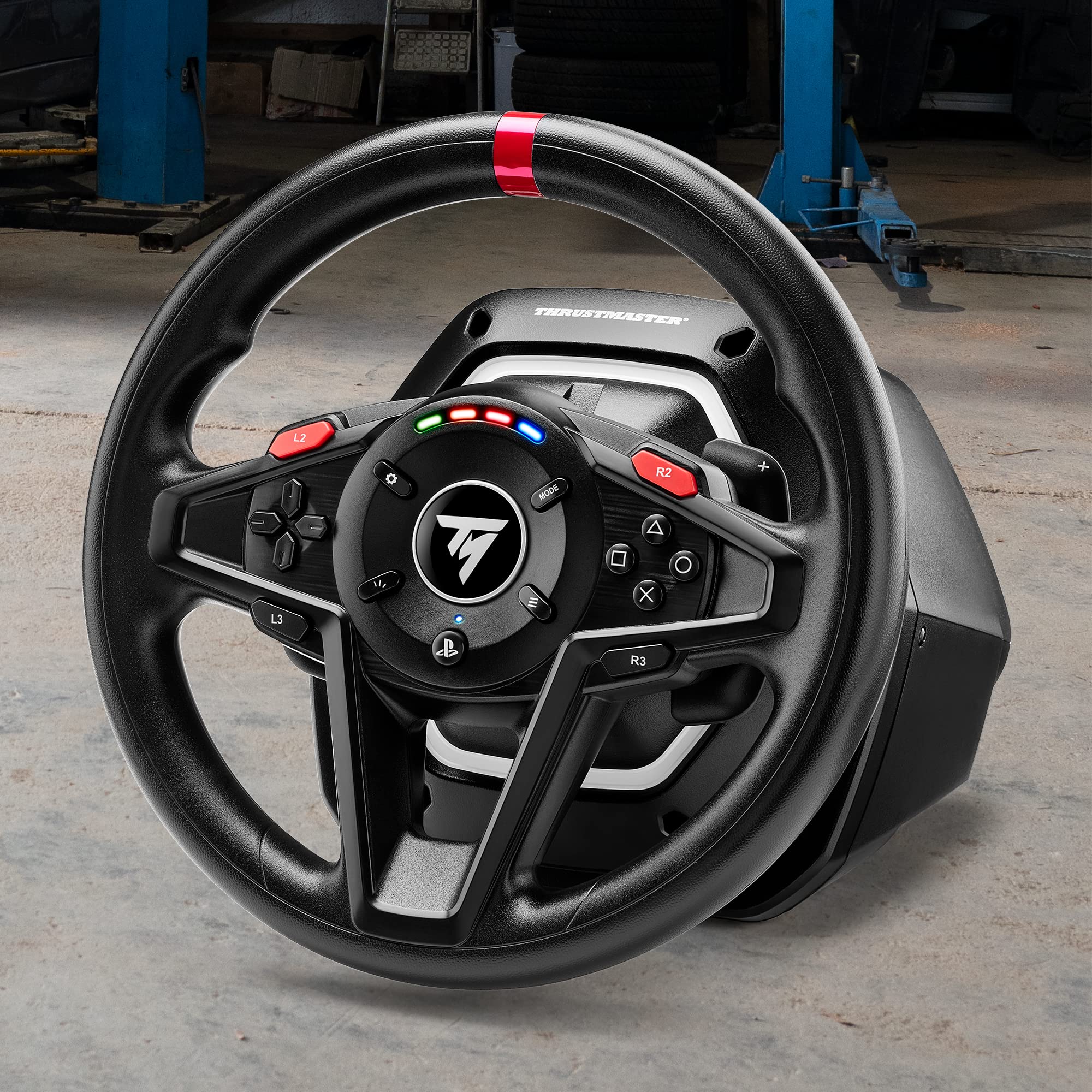 Thrustmaster T128 volant retour de force + pédalier Xbox PC magnétique