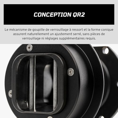 Fanatec ClubSport QR2 Wheel-Side attache rapide aluminium PC