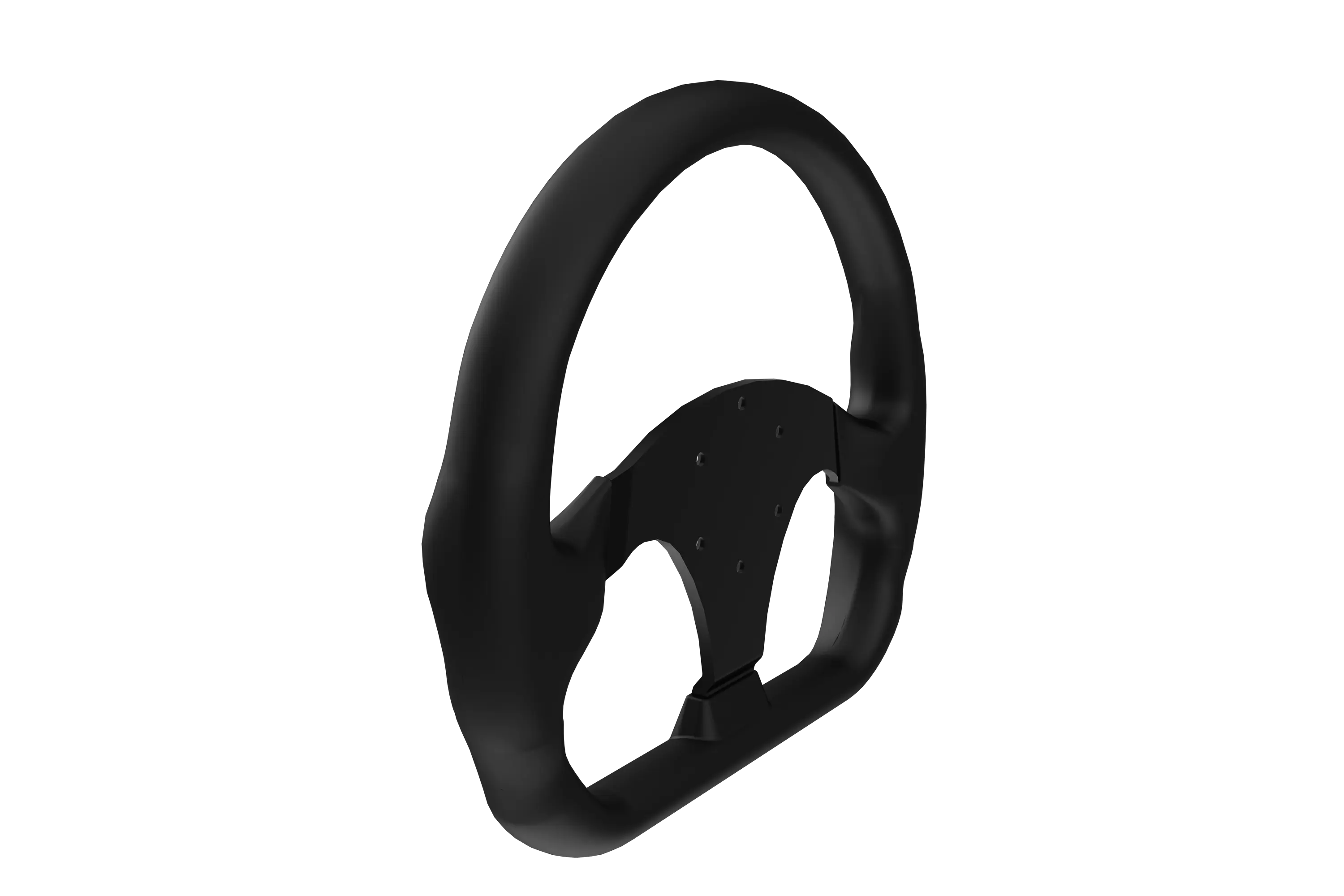 Trak Racer TR80S Volant GT 330mm Méplat Alu Silicone