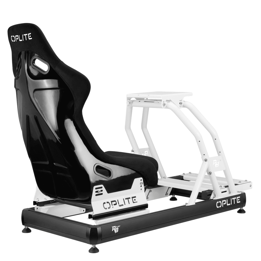 OPLITE R8 Fury cockpit blanc baquet Direct Drive