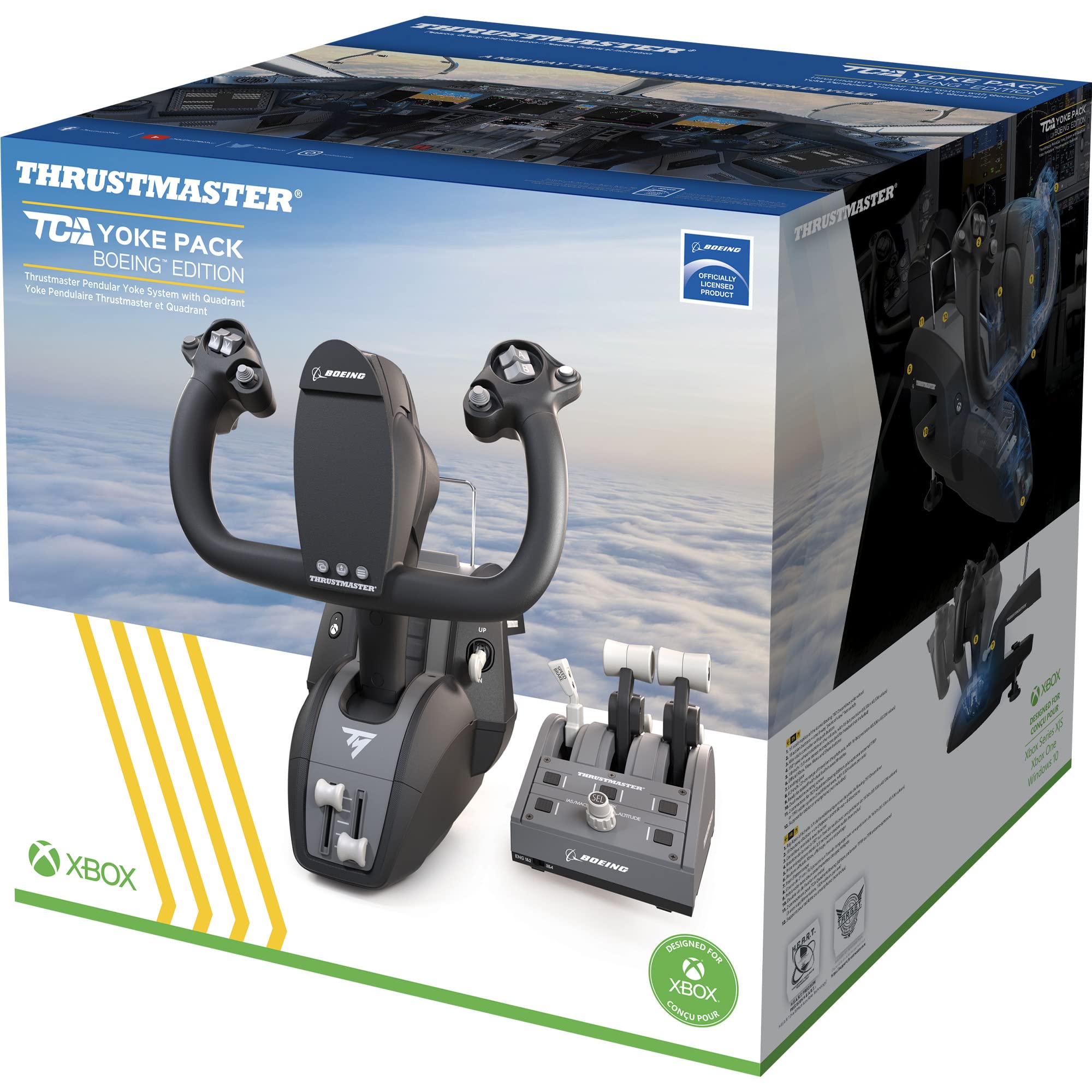 Thrustmaster TCA Yoke Pack Boeing yoke + quadrant Xbox PC