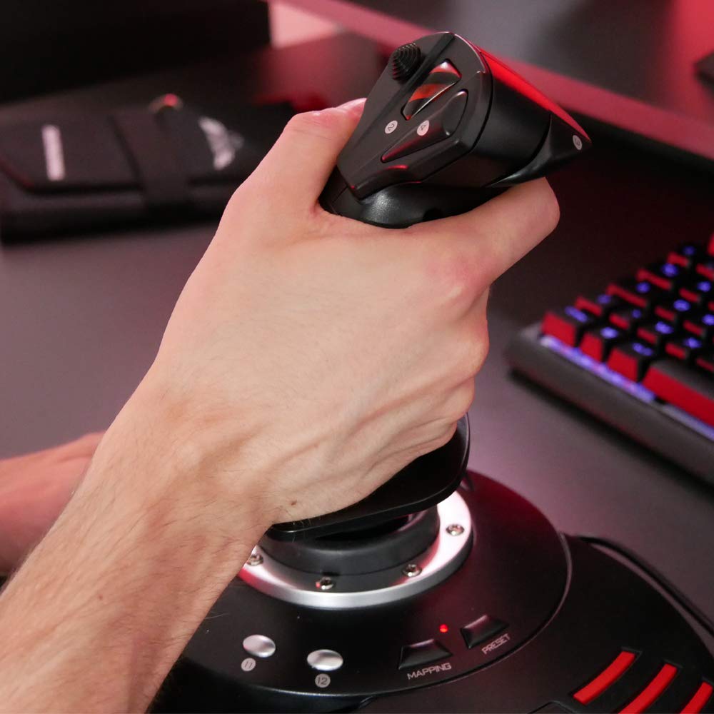 Thrustmaster T.Flight Stick X joystick PC gaz réglable