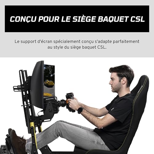 Fanatec CSL Support Écran Cockpit Noir Réglable