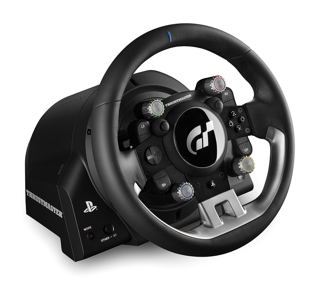 Thrustmaster T-GT volant retour de force PS4 PC cuir