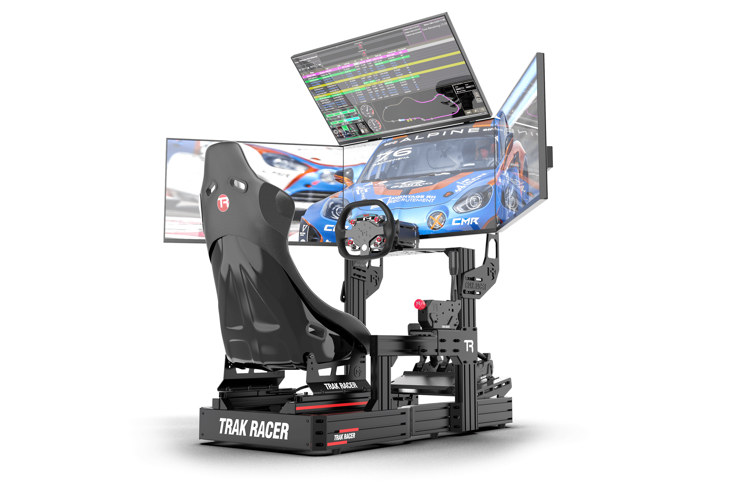 Trak Racer TR80S support 4 écrans 45 pouces cockpit