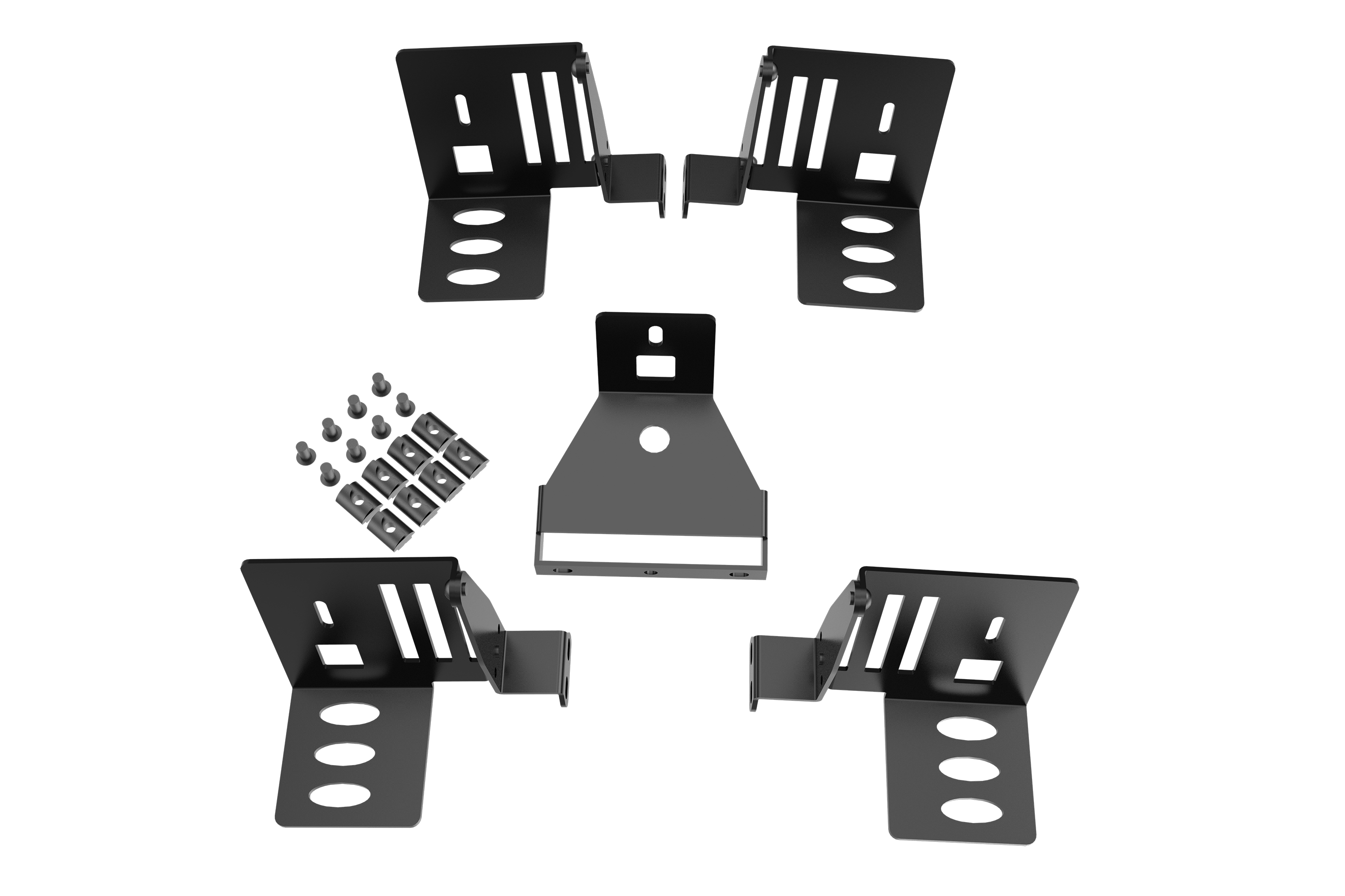 Trak Racer TR80S Kit 5 Supports Enceintes Rig Alu