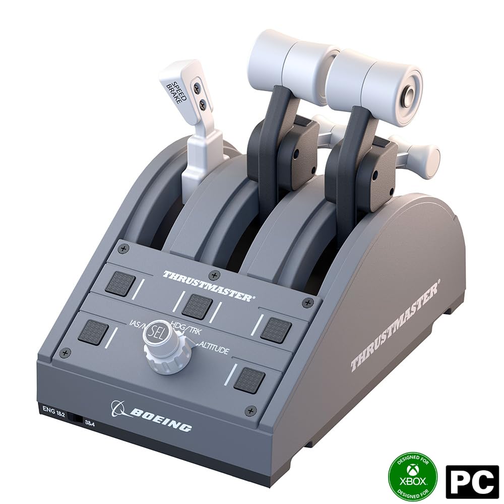 Thrustmaster TCA Quadrant Boeing Edition manette des gaz PC Xbox