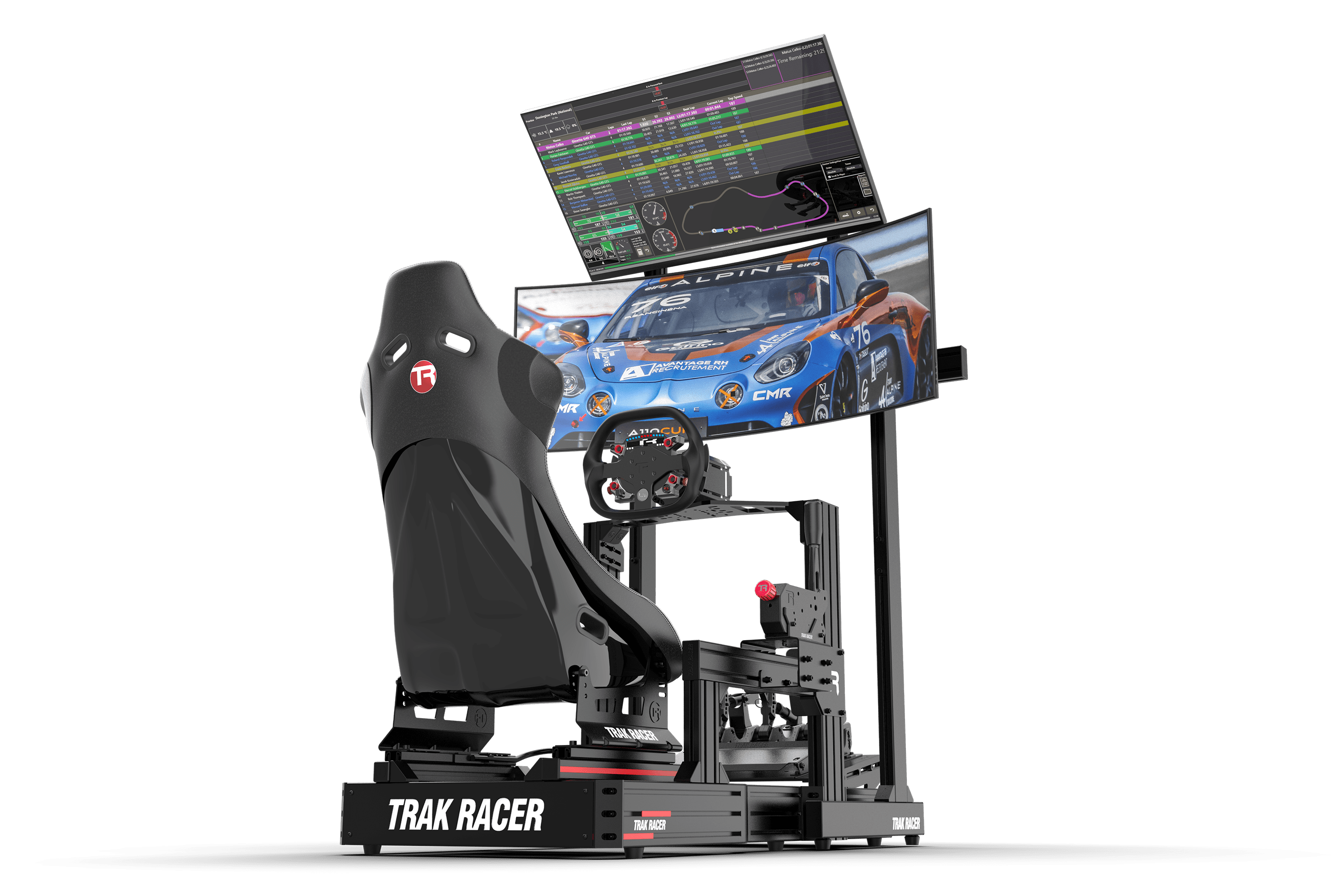 Trak Racer TR80S support double écrans autoportant 80"