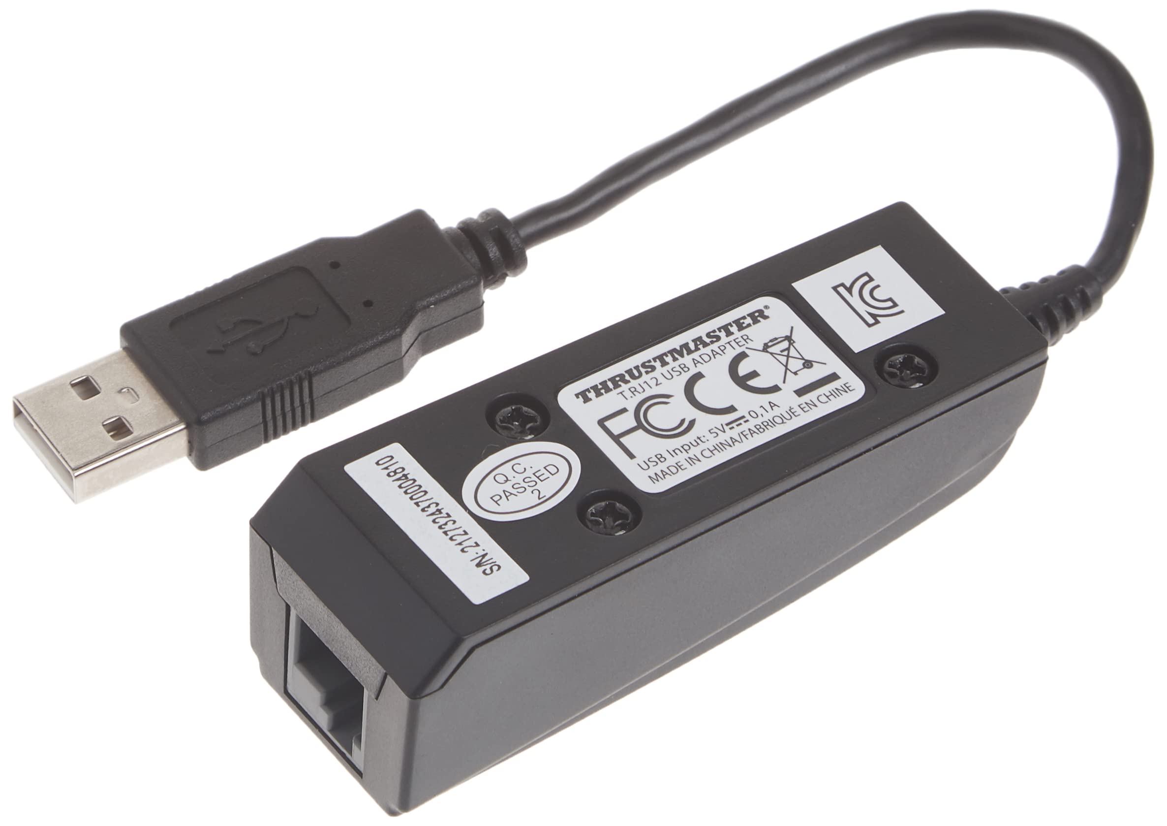 Thrustmaster TRJ12 adaptateur USB pédalier T3PA PC