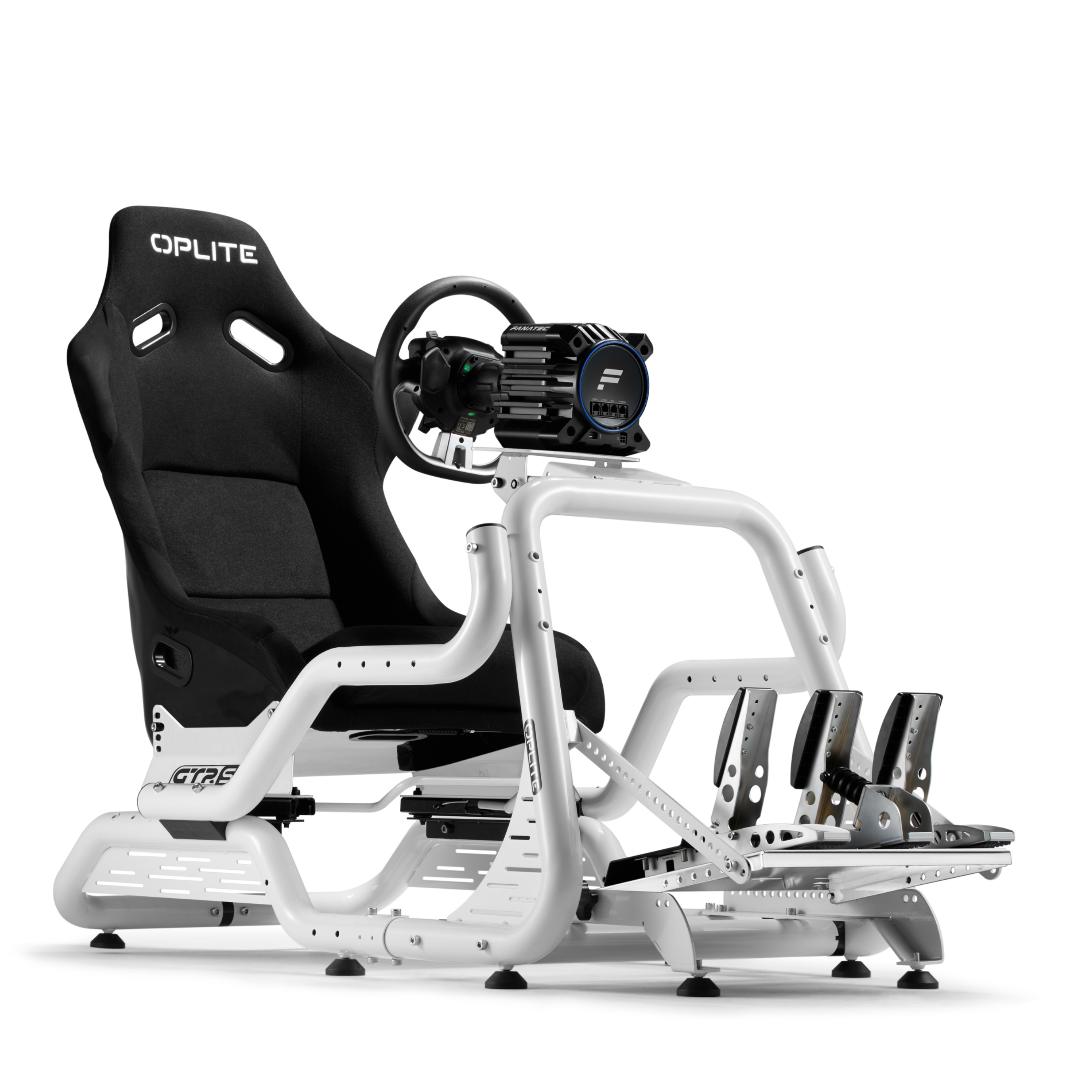 OPLITE GTR S8 Infinity cockpit simracing blanc Force White