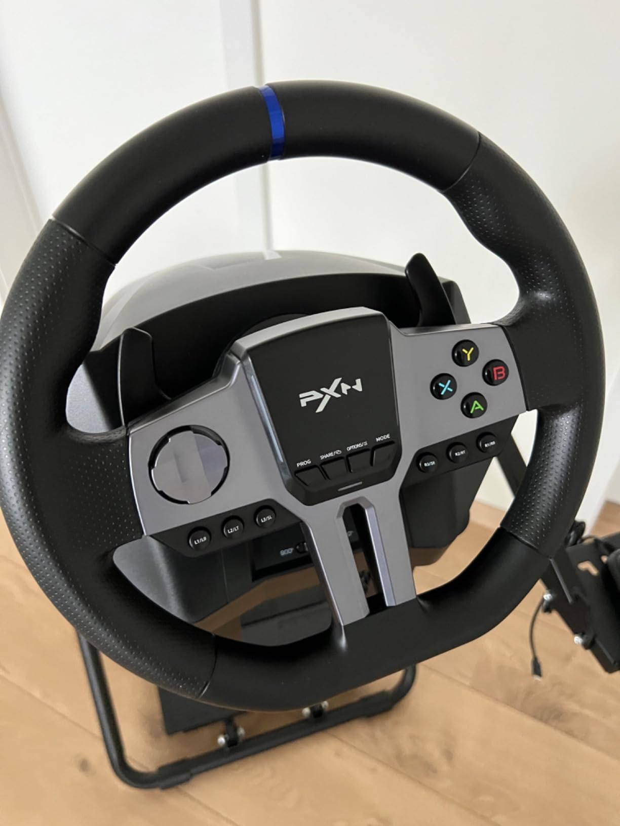 PXN A9 Racing Wheel Stand Support Volant Pliable Acier