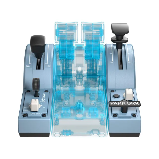 Thrustmaster TCA Quadrant Add-On Airbus Edition manette volets PC