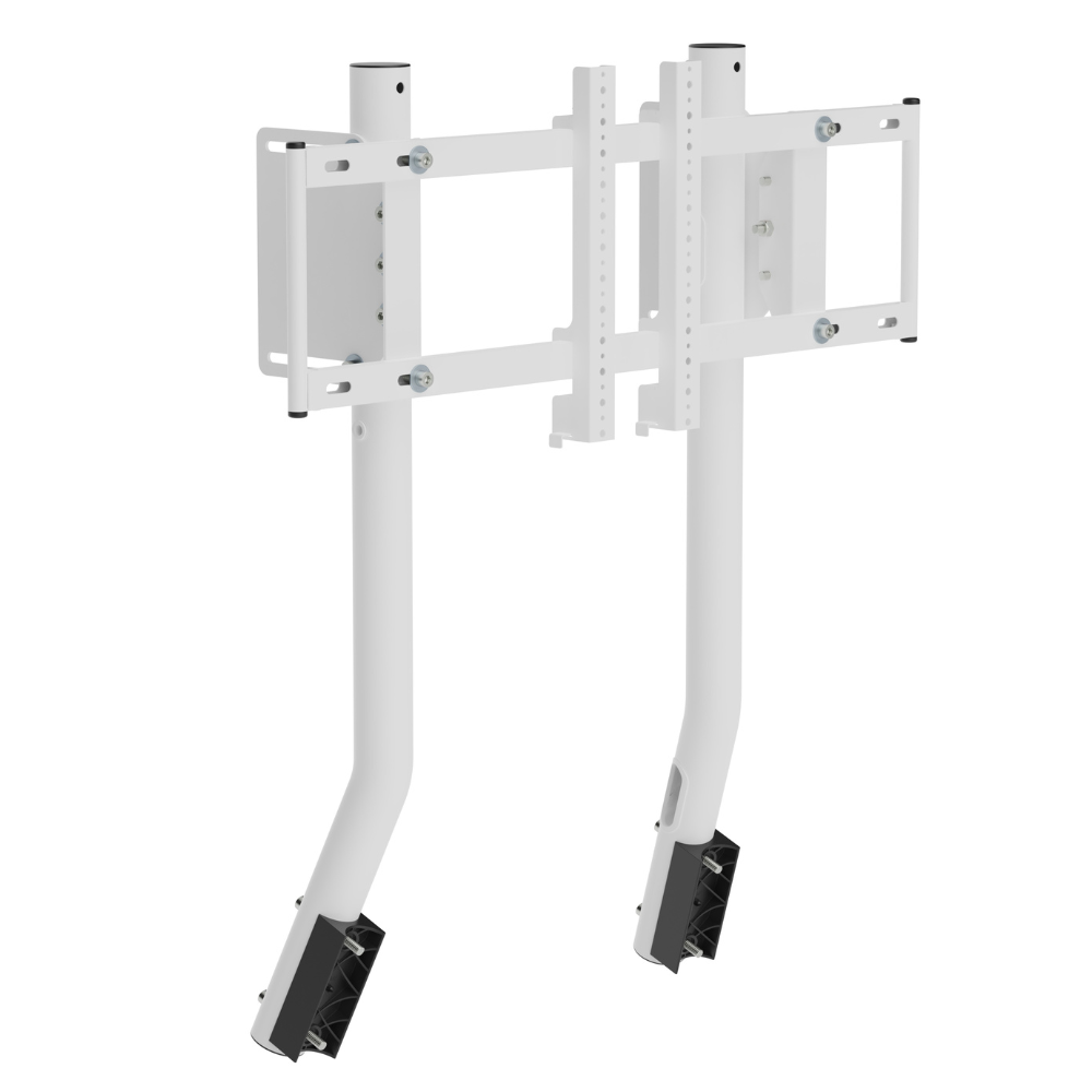 Oplite GTR S8 Bundle Monitor Stand E-Sport + ScreenLock blanc