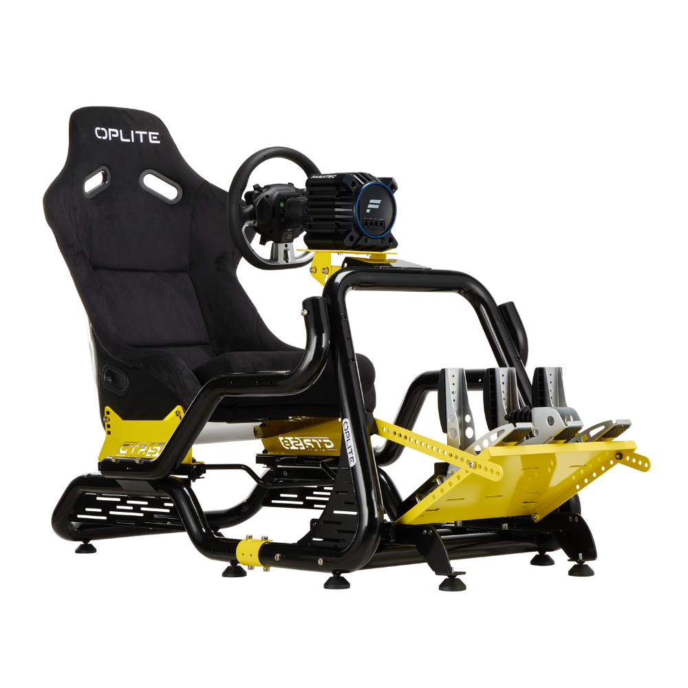 OPLITE GTR S8 Elite cockpit simracing jaune 20 Nm