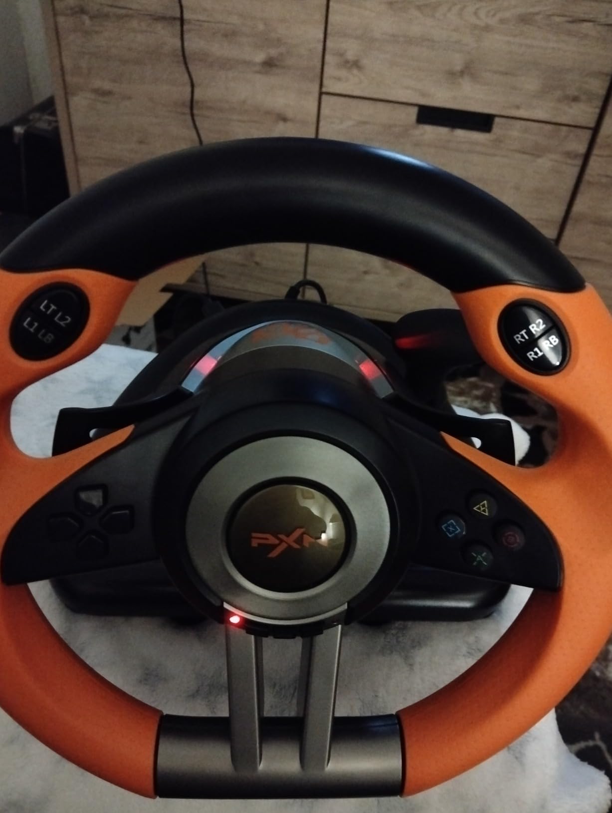 PXN V3 Pro volant gaming 180° avec pédales vibration