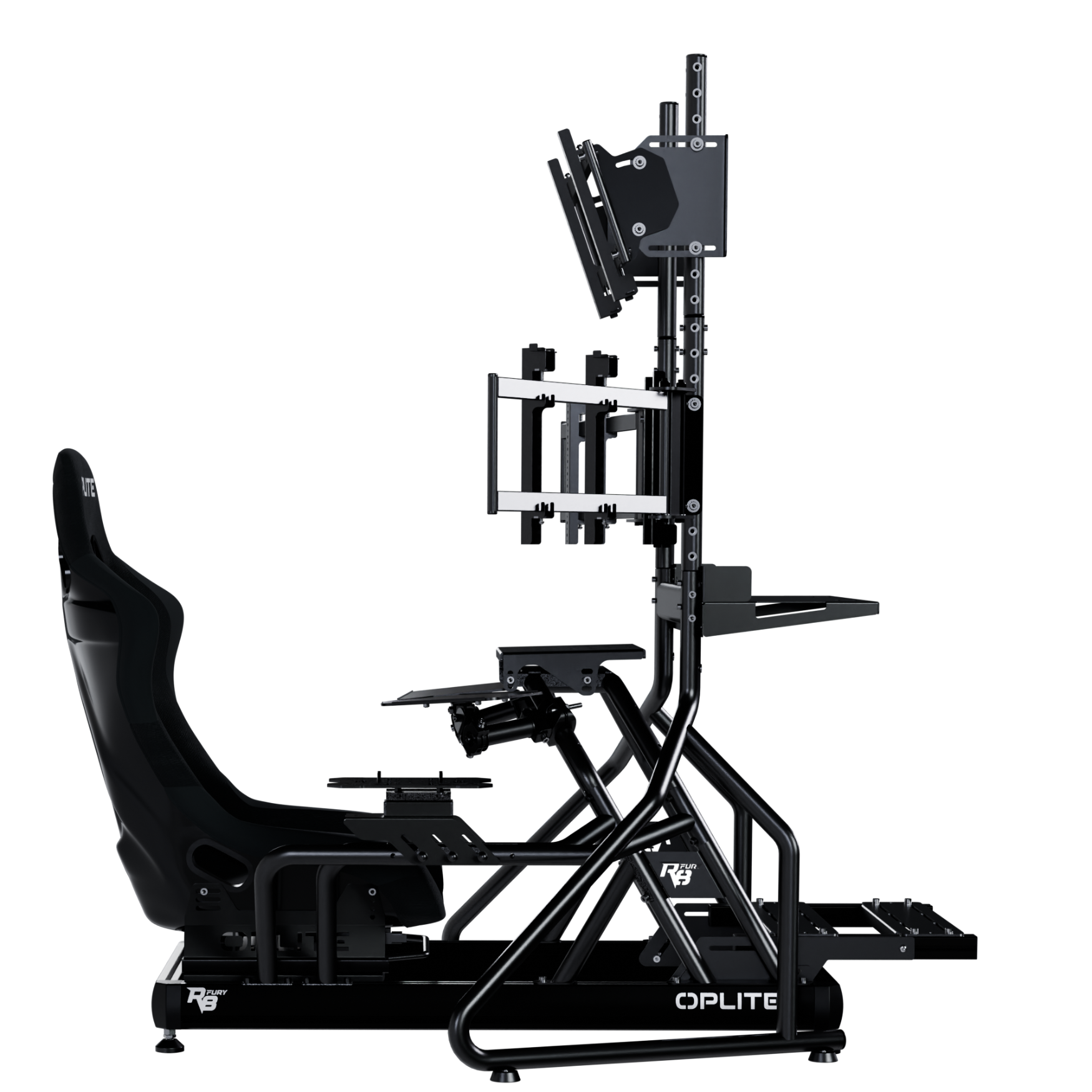 OPLITE R8 Single Monitor Stand Noir Pied Écran 57"