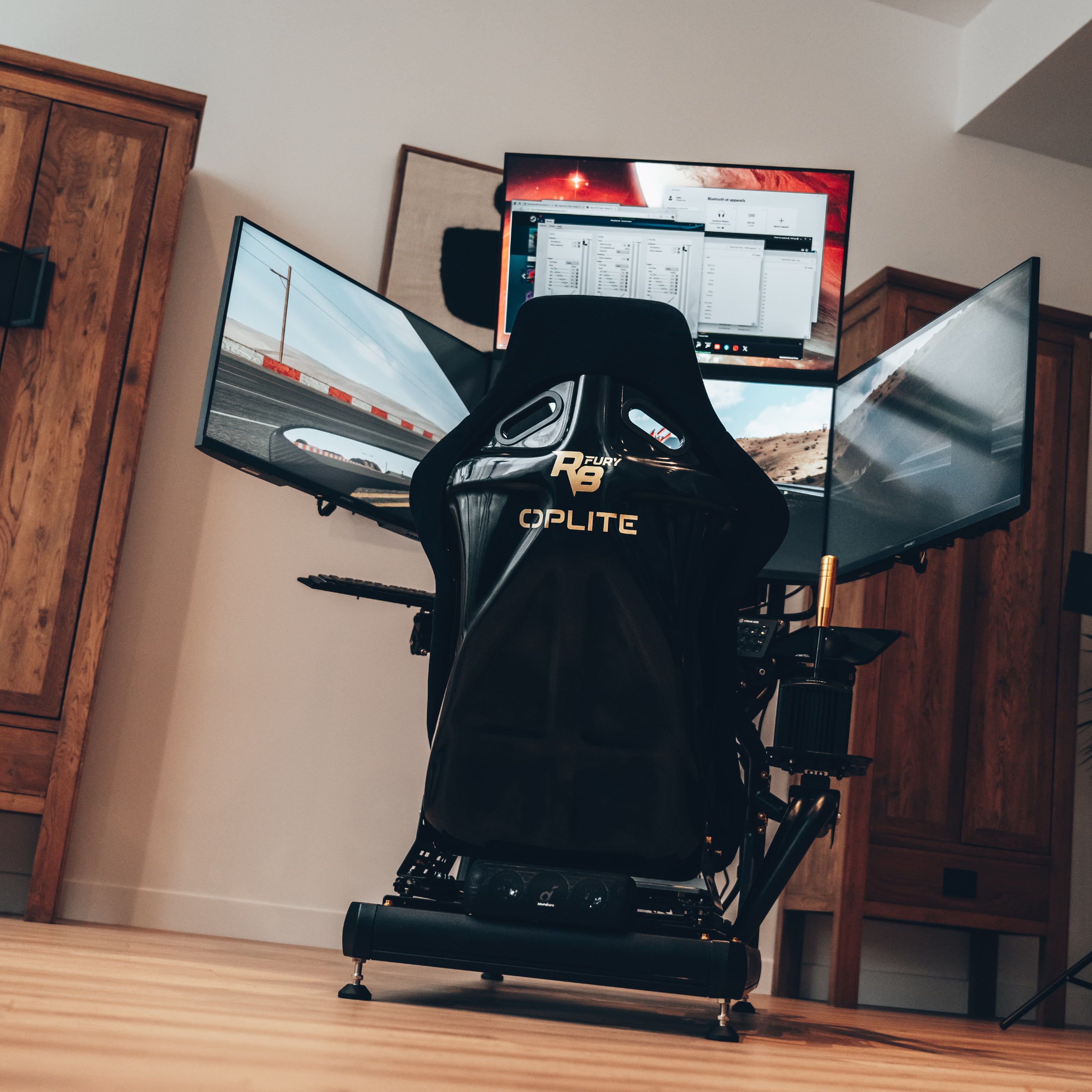 OPLITE R8 On Top support écran noir 34 pouces