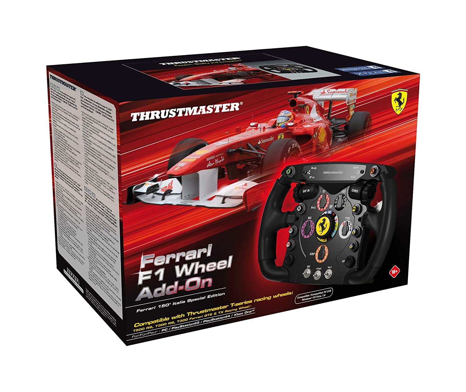 Thrustmaster Formula Wheel Add-On Ferrari F1 volant add-on réplique