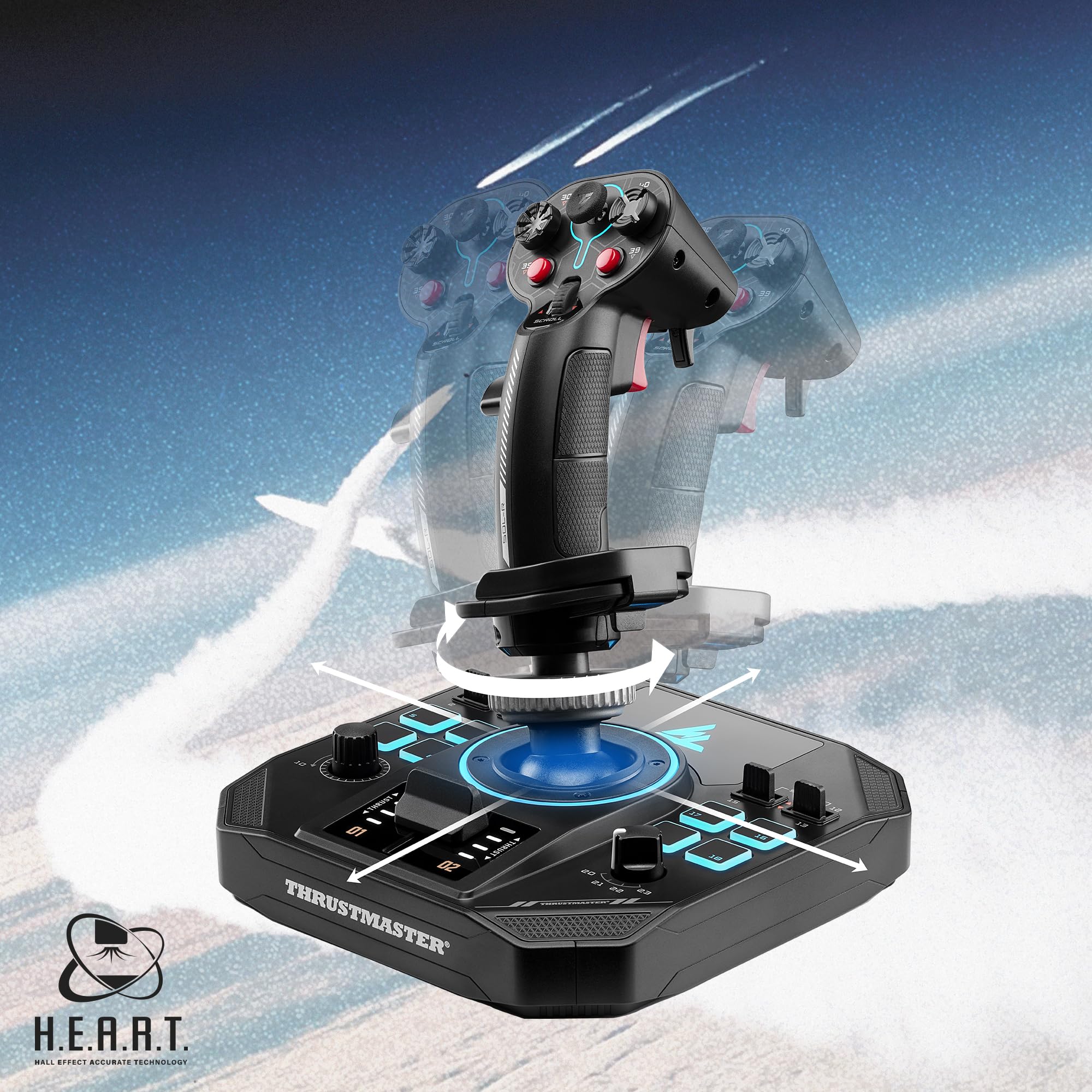 Thrustmaster Sol-R4 HOTAS Joystick Throttle PC