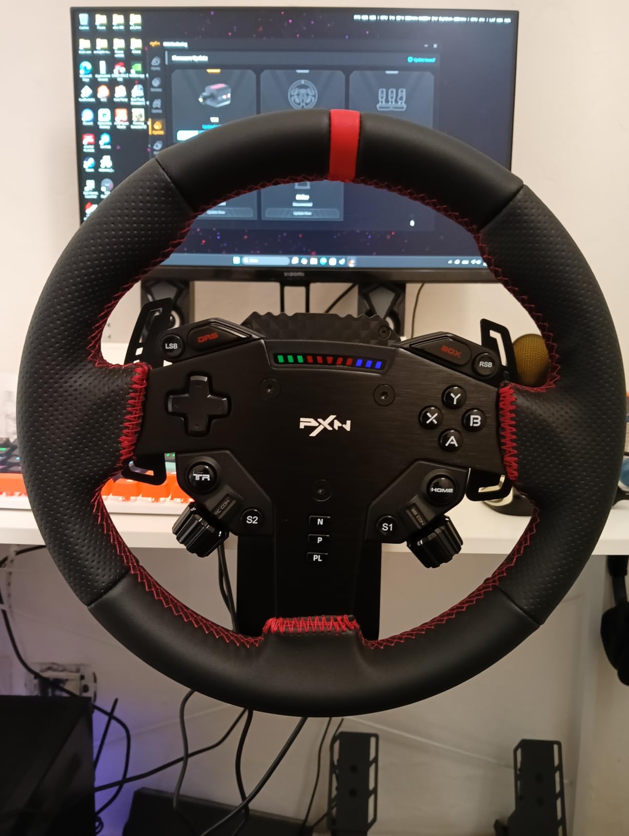 PXN VD6 volant direct drive 6 Nm PC ensemble complet