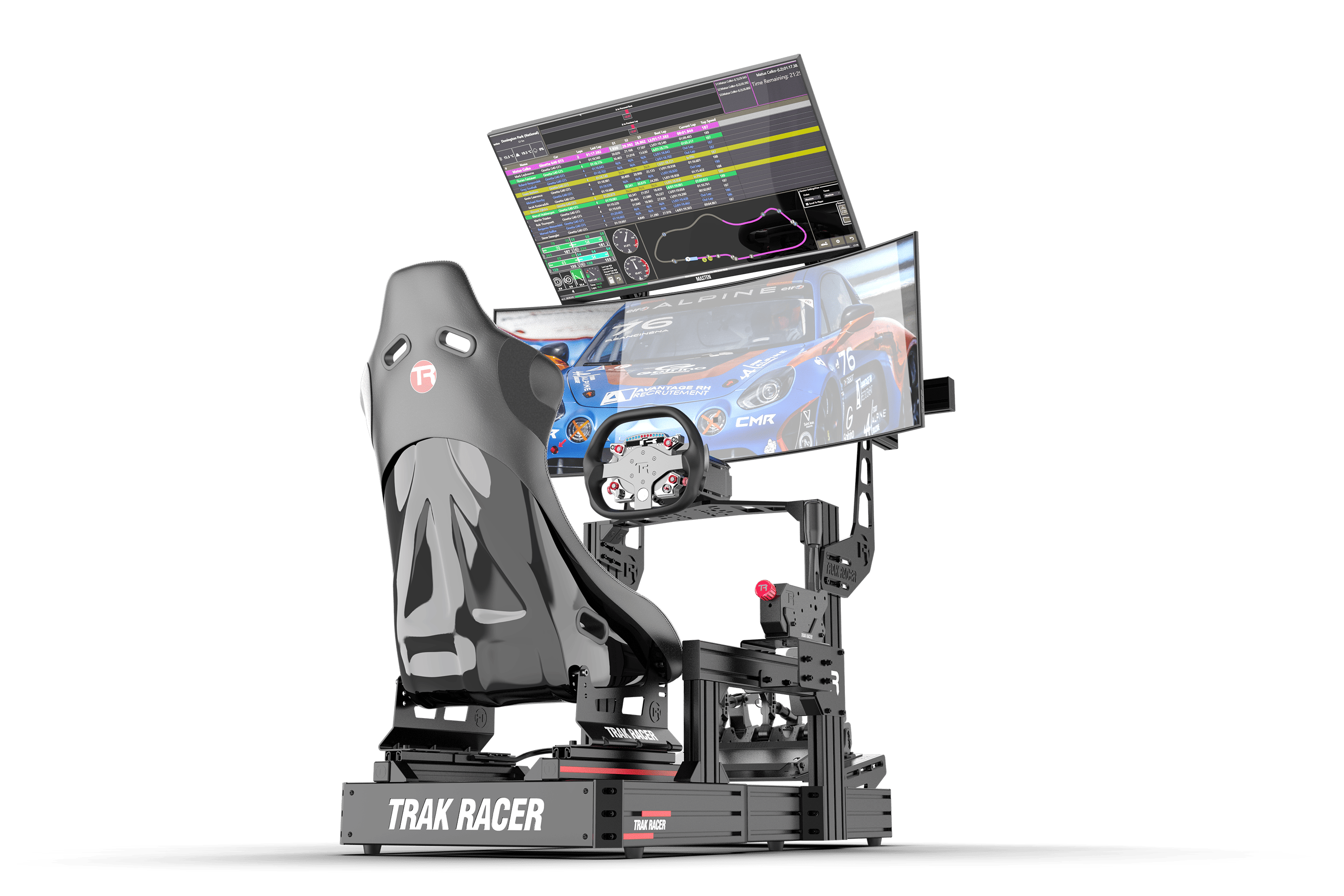 Trak Racer TR80S Support Double Écran Cockpit 80" Alu